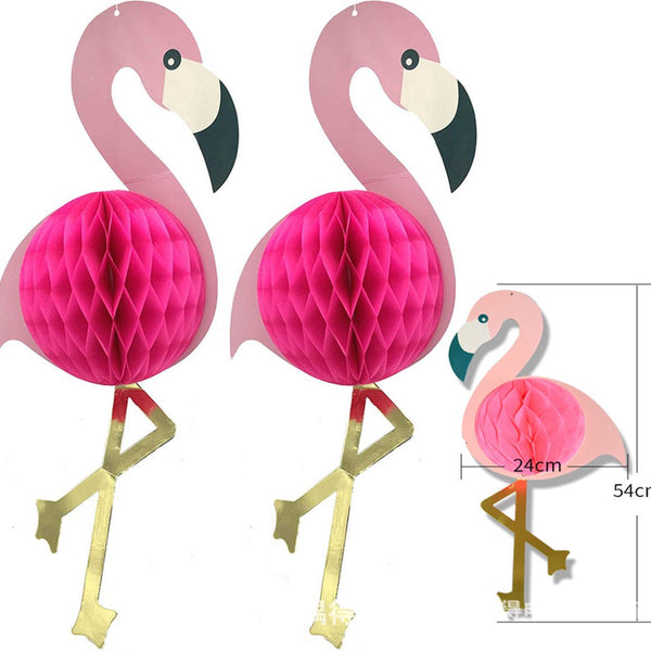 Tropische Flamingo Zomer Feest Versiering 72 Stuks