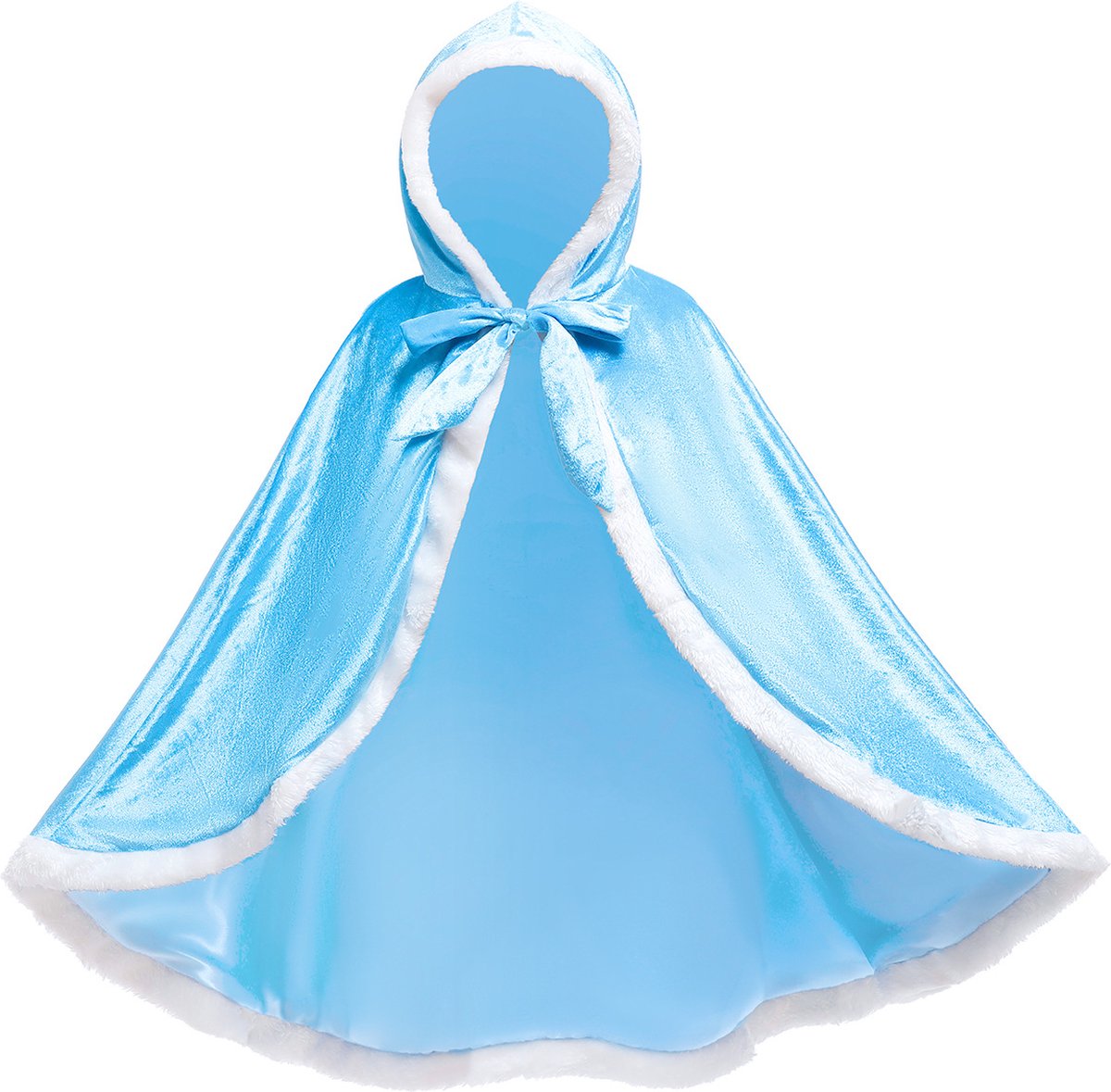 Luxe Verkleed Cape Winter Blauw
