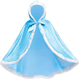 Luxe Verkleed Cape Winter Blauw