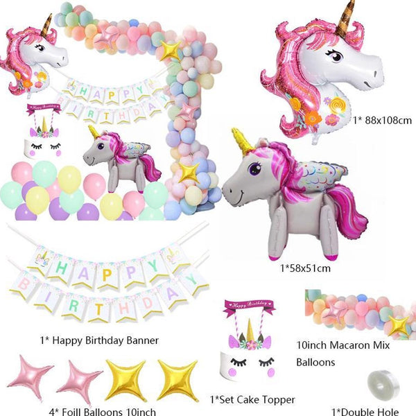 Unicorn Verjaardag Versiering