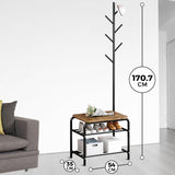 Kapstok met Schoenenrek