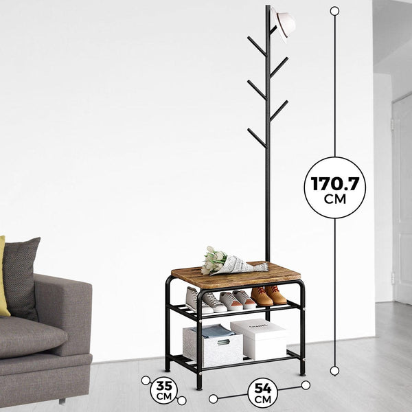 Kapstok met Schoenenrek