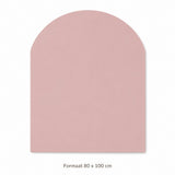 Magneetbord Muur Zelfklevend 80 x 100 cm – Roze – Magnetisch Whiteboard Zonder Boren – Krijtbord Sticker – Planbord – Familieplanner – Kinderkamer – Inclusief Magneetset
