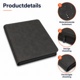 Toploader Binder – 252 Speelkaarten – Verzamelmap voor 3 x 4 inch Toploaders – Kaartenmap – 9 Pocket – Zwart Marmer