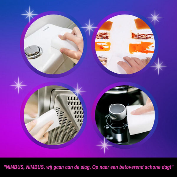 NIMBUS Wonderspons (24x) - Melamine Spons - Extra Dik