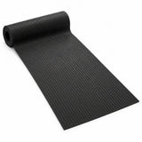 Kabelmat voor Vloer – Kabelbeschermer voor Laadkabel & Verlengsnoer – Oprolbare Kabelbrug – 3 mm Dik – Zwart – 180 X 40 cm