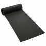 Kabelmat voor Vloer – Kabelbeschermer voor Laadkabel & Verlengsnoer – Oprolbare Kabelbrug – 3 mm Dik – Zwart – 180 X 40 cm