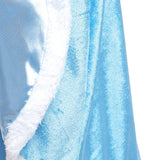 Luxe Verkleed Cape Winter Blauw