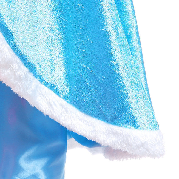 Luxe Verkleed Cape Winter Blauw