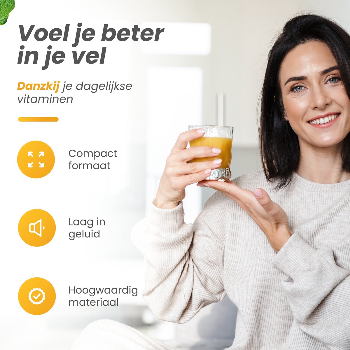 GoodForce Citruspers - Elektrische Sinaasappelpers - Fruitpers - Citroenpers
