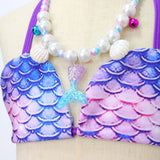 Lunar Zeemeerminstaart met bikini top en Accessoires met MONOVIN