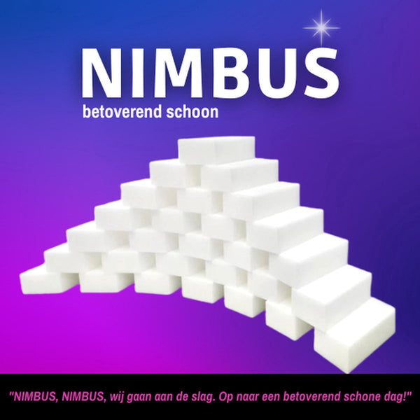 NIMBUS Wonderspons - 72 stuks (3x24) Melamine Spons - Extra Dik