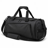 Sporttas 40L – 3-in-1 Sporttas, Reistas & Rugzak – Met Schoenenvak – Schoudertas met Rugzakbanden – Weekendtas – 58 × 26 × 26 cm – Zwart