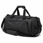 Sporttas 40L – 3-in-1 Sporttas, Reistas & Rugzak – Met Schoenenvak – Schoudertas met Rugzakbanden – Weekendtas – 58 × 26 × 26 cm – Zwart