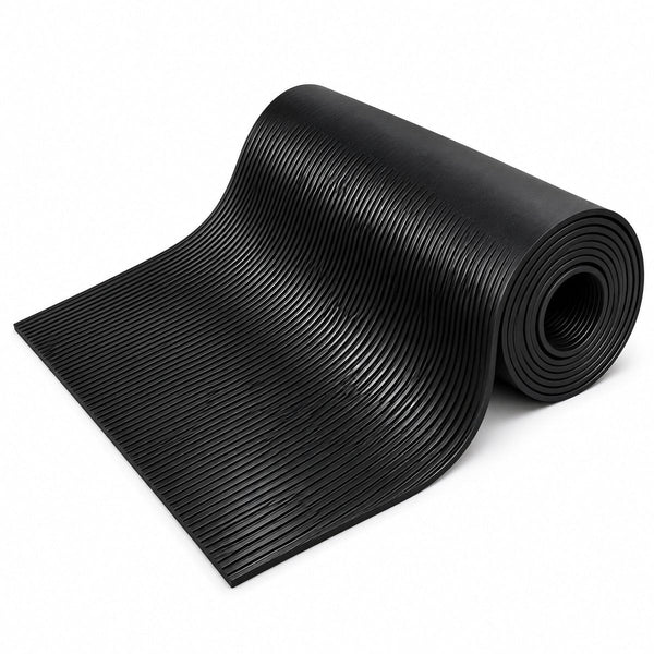 Kabelmat 150 x 40 cm – Rubberen Kabelbeschermer – Antislip Kabelgoot voor Vloer – Kabelafdekking voor Laadkabel & Verlengsnoer – Binnen en Buiten – Zwart