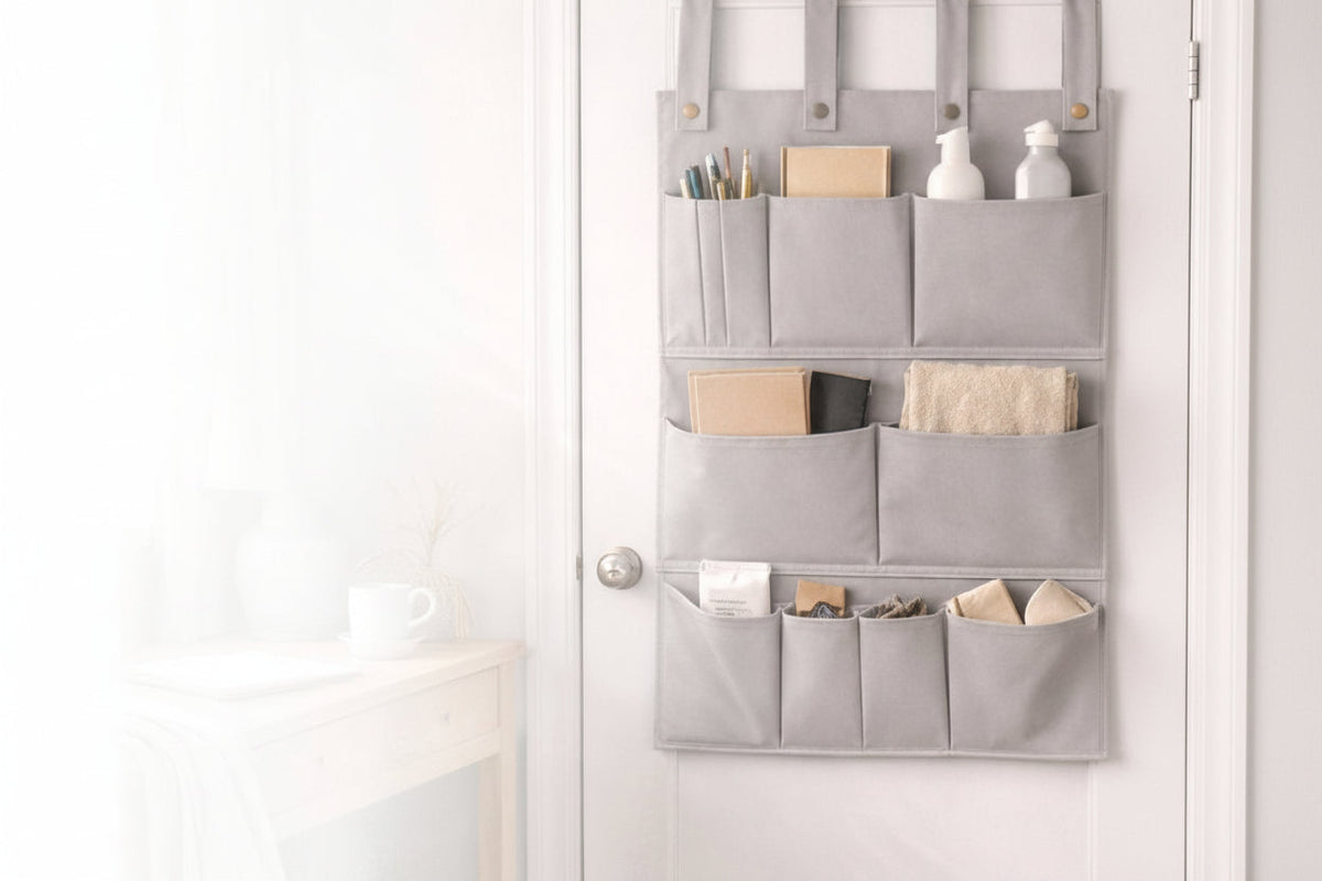 Multifunctionele Hangende Organizer – Grijs – 11 Vakken – Opbergen met Stijl & Gemak