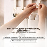 Multifunctionele Hangende Organizer – Creme – 11 Vakken – Opbergen met Stijl & Gemak