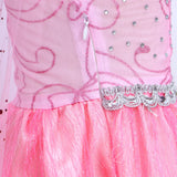 Elsa Verkleed Jurk met Ster Roze