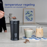 Safecourt kitchen Elektrische Melkopschuimer - 4-in-1 - Warm & Koud Schuim - BPA-vrij - Anti-aanbaklaag - Stil