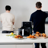 Safecourt Kitchen Airfryer XXL - Heteluchtfriteuse - 1800W - 7L Inhoud - 40ºC tot 200ºC - Zwart