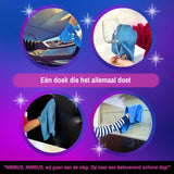 NIMBUS Wonderdoek 2-in-1 – Microvezeldoek – Ramen zemen & drogen tegelijk – Streeploos resultaat – Raamdoek 60x40cm