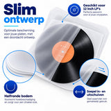 LP Binnenhoezen 50 stuks – Antistatische Platenhoezen voor 12 Inch Vinyl – 30,8 x 30,8 cm – Beschermhoezen voor LP Platen – Kras- & Stofbescherming