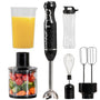 GoodForce RVS Staafmixer - 6 in 1 Staafmixer Set met Hakmolen - Smoothiemaker- Garde - Klopper - 600 ml Mengbeker