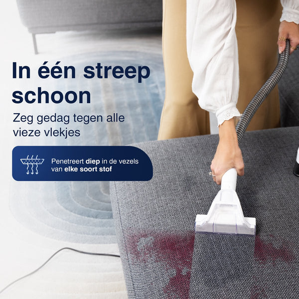 Samako Professionele Tapijtreiniger - Draagbare Vlekkenreiniger - Bankreiniger - Meubelreiniger - Zetelreiniger - Haarverwijderaar Stofzuiger - Matrasreiniger