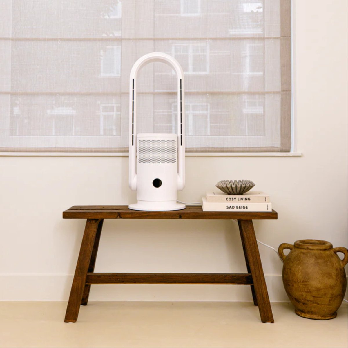 3-in-1 Luchtreiniger, Ventilator & Verwarming - 2000W - Hepa 13 Filter - Inclusief Afstandsbediening en App - Kachel - Air Purifier - Samako