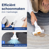 Samako Professionele Tapijtreiniger - Draagbare Vlekkenreiniger - Bankreiniger - Meubelreiniger - Zetelreiniger - Haarverwijderaar Stofzuiger - Matrasreiniger