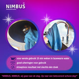 NIMBUS Wonderdoek 2-in-1 – Microvezeldoek – Ramen zemen & drogen tegelijk – Streeploos resultaat – Raamdoek 60x40cm