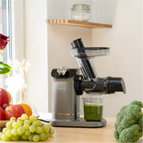 Safecourt Kitchen Slowjuicer - Juicer - Groenten en Fruitpers - BPA-vrij - 700ml - Grijs