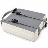 Stoelverhoger Kind – Zitverhoger voor Eetkamerstoel – 32 x 32 x 8 cm – Booster Seat met Verstelbare Riemen – Afneembare Hoes – Zitkussen voor aan Tafel