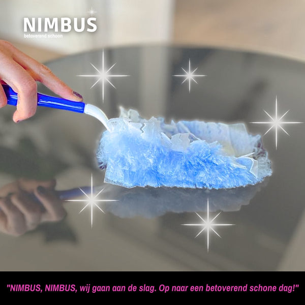 NIMBUS Magic Duster Starterkit - Handvat + 20 Navullingen - Geschikt voor Swiffer