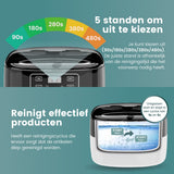 Samako Professionele Ultrasoon Reiniger - Reinigingsapparaat - Ultrasoonbad - Brillen - Sieraden - Horloge - Make-up kwast - 750 ml