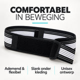 Rugband – Verstelbare Ondersteuningsband voor Onderrug – Elastische Lendenband met Klittenbandsluiting – Unisex – Tot 120 cm – Zwart