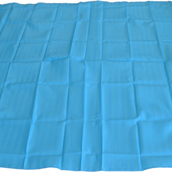 Douchegordijn - Blauw - 180 cm x 180 cm - Inclusief ringen - Anti Schimmel - Polyester - Badgordijn