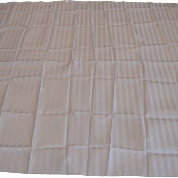 Douchegordijn - Grijs - 180 cm x 180 cm - Inclusief ringen - Anti Schimmel - Polyester - Badgordijn