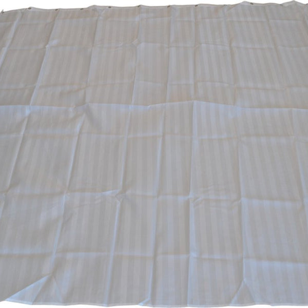 Douchegordijn - Wit - 180 cm x 180 cm - Inclusief ringen - Anti Schimmel - Polyester - Badgordijn