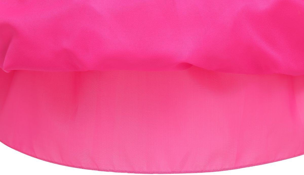 Luxe Barbie Prinsessenjurk Metallic Roze