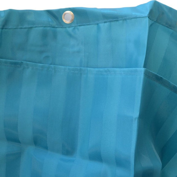 Douchegordijn - Petrol - 180 cm x 180 cm - Inclusief ringen - Anti Schimmel - Polyester - Badgordijn