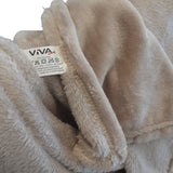 Woondeken met Mouwen - Taupe - 145 x 195 cm - Extra Zacht - Bankkleed - Plaid - Bankplaid - Knuffeldeken