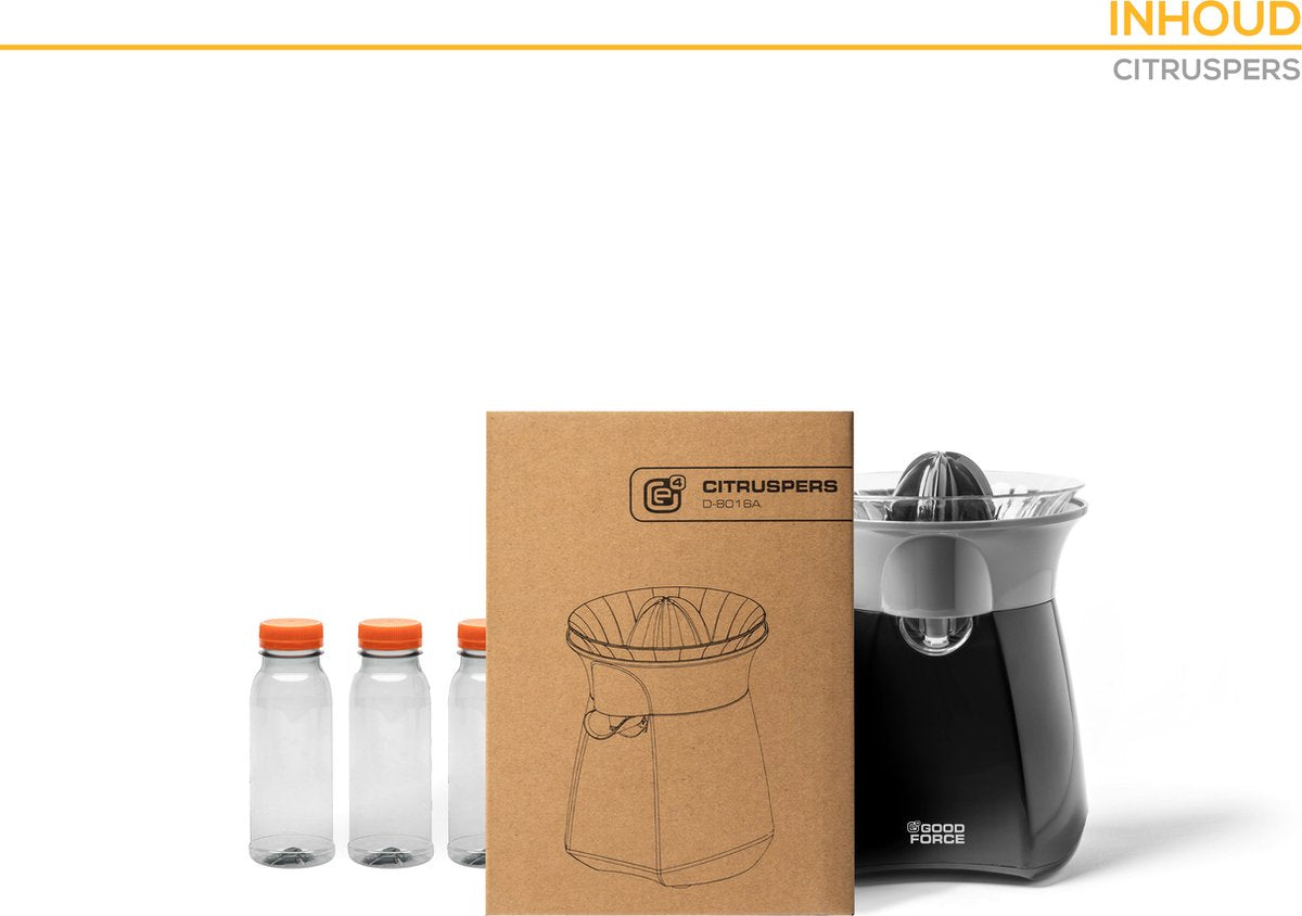 GoodForce Citruspers - Elektrische Sinaasappelpers - Fruitpers - Citroenpers
