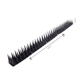 Antiklimstrips - 5 meter (10x 50 cm) - Zwart - Duivenpinnen - Duivenverjager - Vogelverjager - Kattenverjager - Kattenschrik - Vogelwering - Vogelpinnen