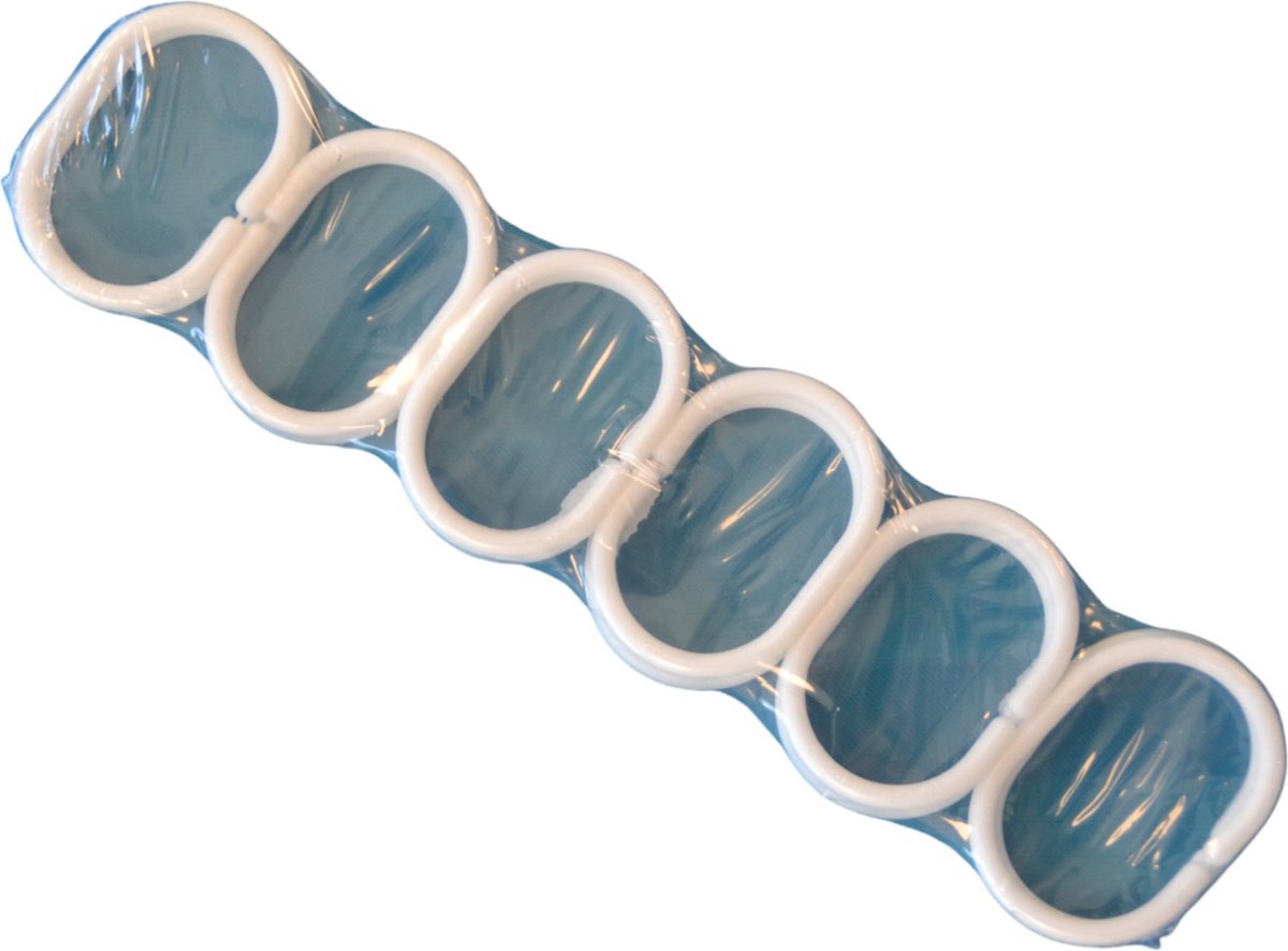 Douchegordijn - Petrol - 180 cm x 180 cm - Inclusief ringen - Anti Schimmel - Polyester - Badgordijn