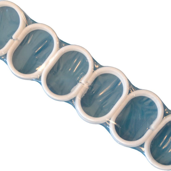 Douchegordijn - Petrol - 180 cm x 180 cm - Inclusief ringen - Anti Schimmel - Polyester - Badgordijn