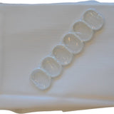 Douchegordijn - Wit - 180 cm x 180 cm - Inclusief ringen - Anti Schimmel - Polyester - Badgordijn