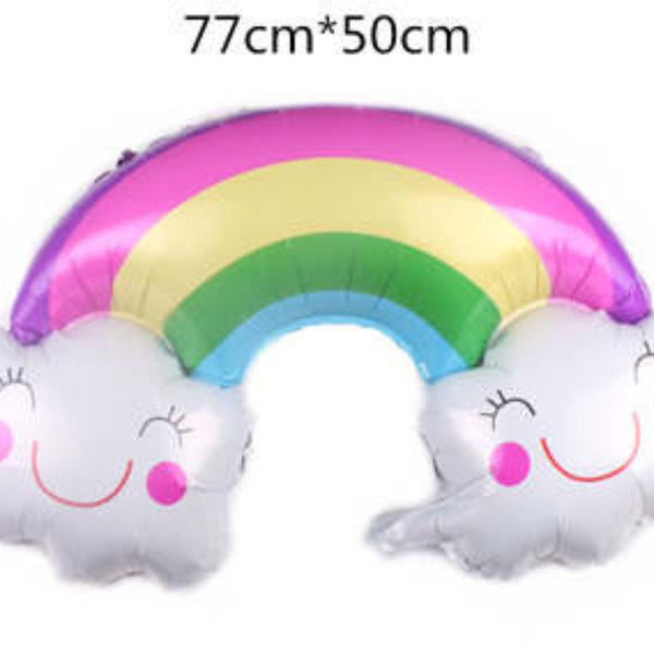 Regenboog Wolken Verjaardag Versiering Set