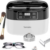 Samako Professionele Ultrasoon Reiniger - Reinigingsapparaat - Ultrasoonbad - Brillen - Sieraden - Horloge - Make-up kwast - 750 ml