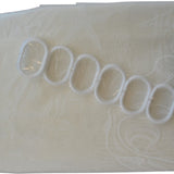Douchegordijn - Model Strand - 200 cm x 180 cm - Inclusief ringen - Polyester - Badgordijn